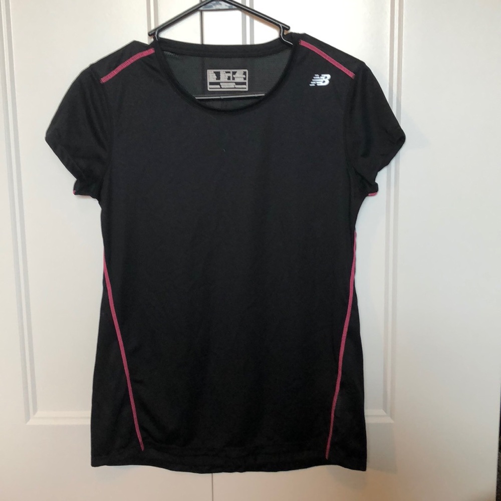 Black New Balance shirt
